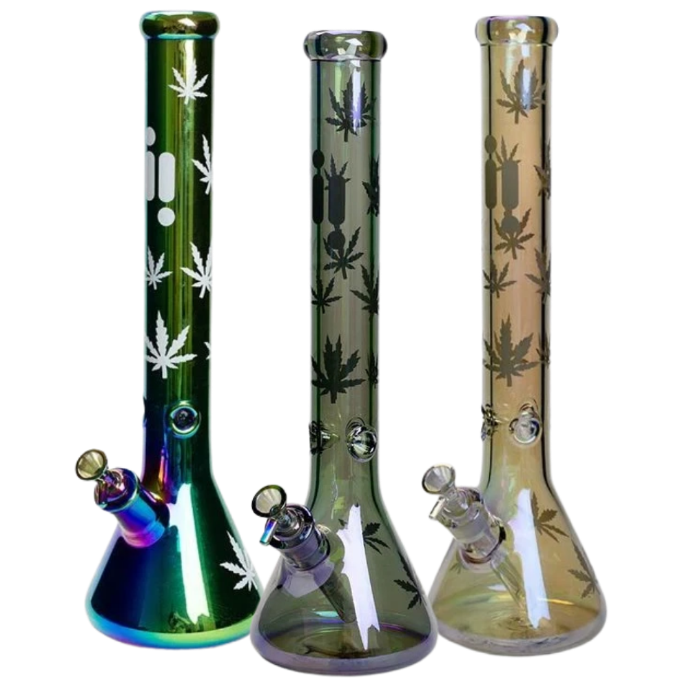 Infyniti Chromatic Leaf Beaker Bong | Group