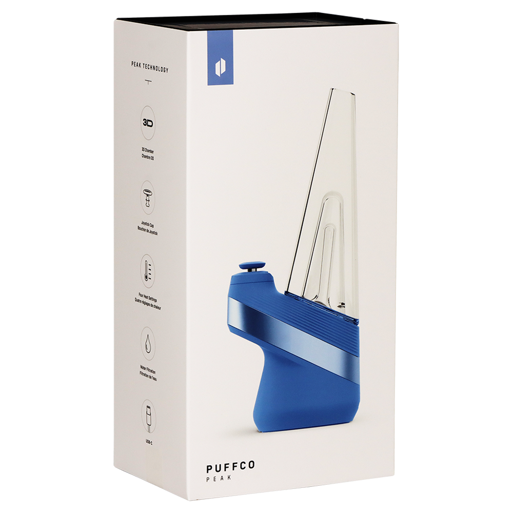 Puffco New Peak eRig | Sapphire | Packaging