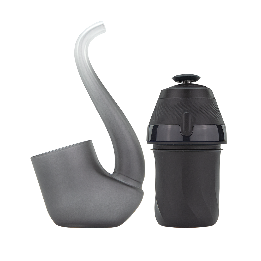 Puffco New Proxy Vaporizer | Onyx | Base & Pipe View