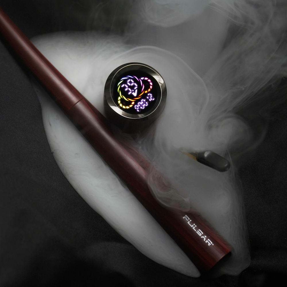 Pulsar 510 DL Wizard Pipe Auto-Draw Vape | Lifestyle Vapor & Cartridge View