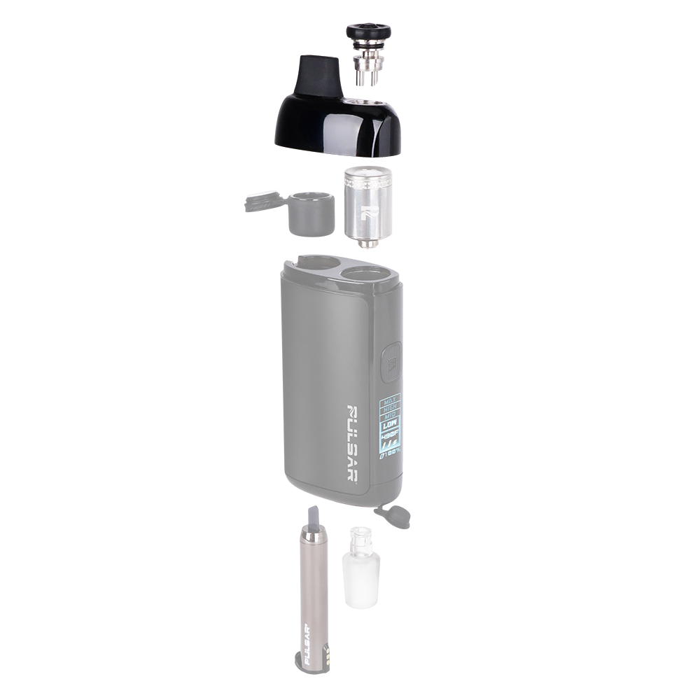 Pulsar Chorus Replacement Mouthpiece & Carb Cap Set | Exploded View