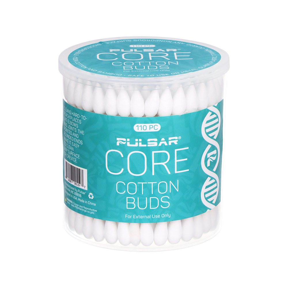 Pulsar CORE Dual Tip Cotton Buds | 110 Piece Tub