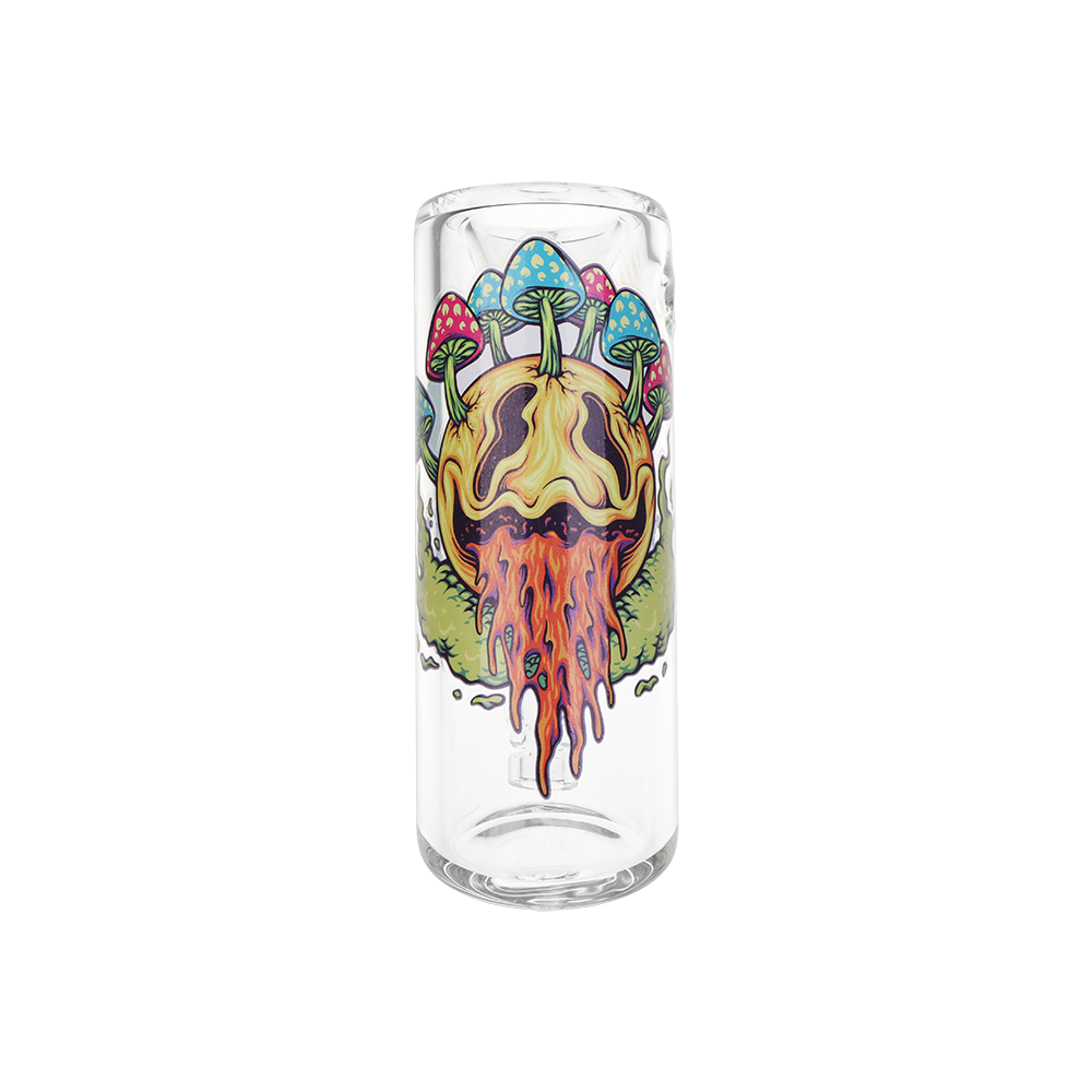 Pulsar Design Series Hammer Bubbler | Shroom Face | Front View