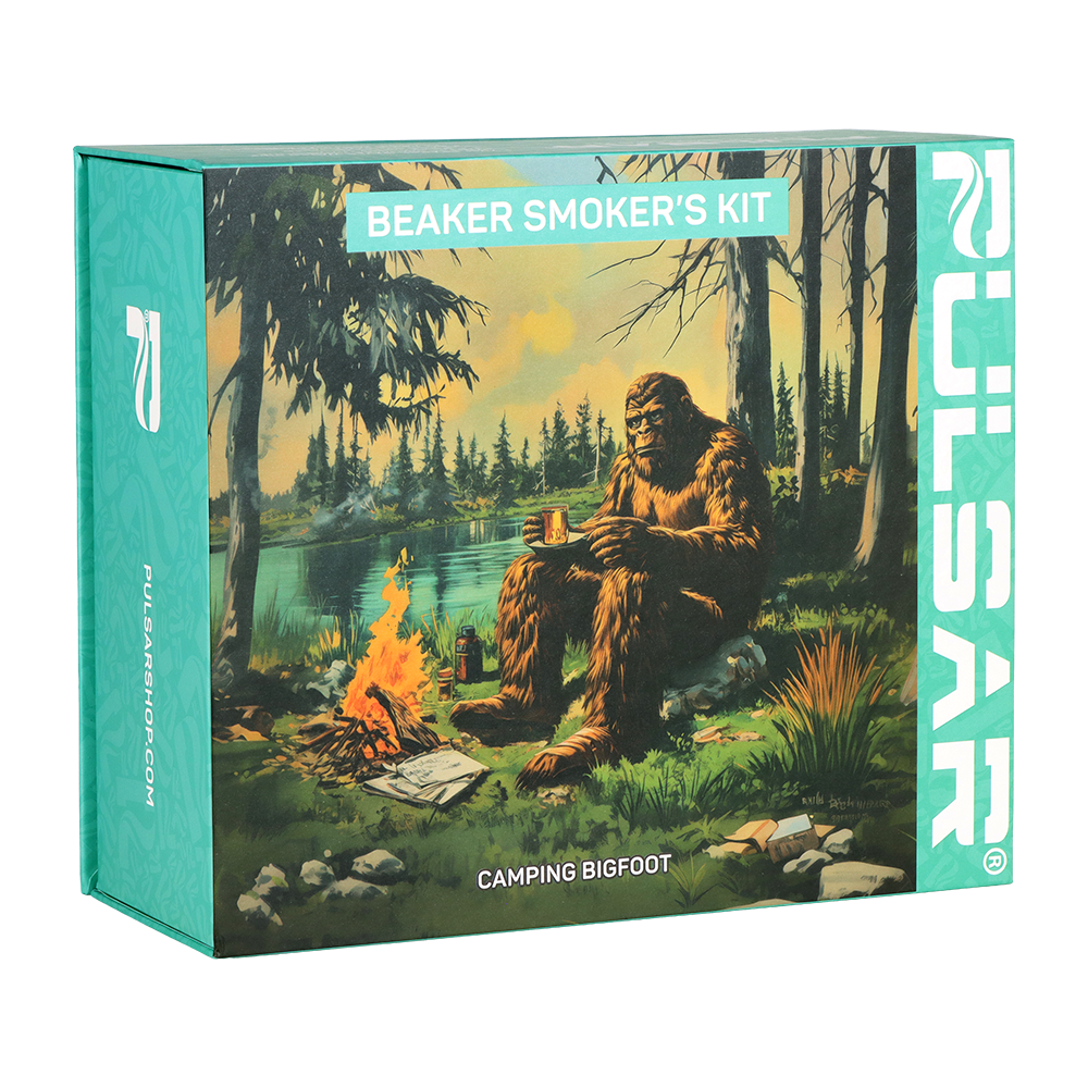 Pulsar Design Series Smoker's Kit | Bigfoot Camp | Gift Box Packaging