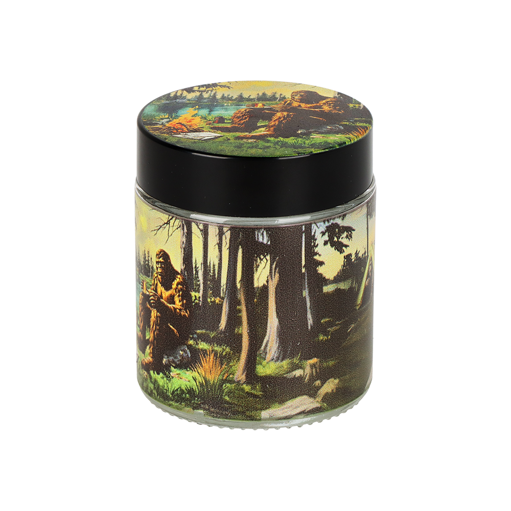 Pulsar Design Series Smoker's Kit | Bigfoot Camp | Glass Storage Jar