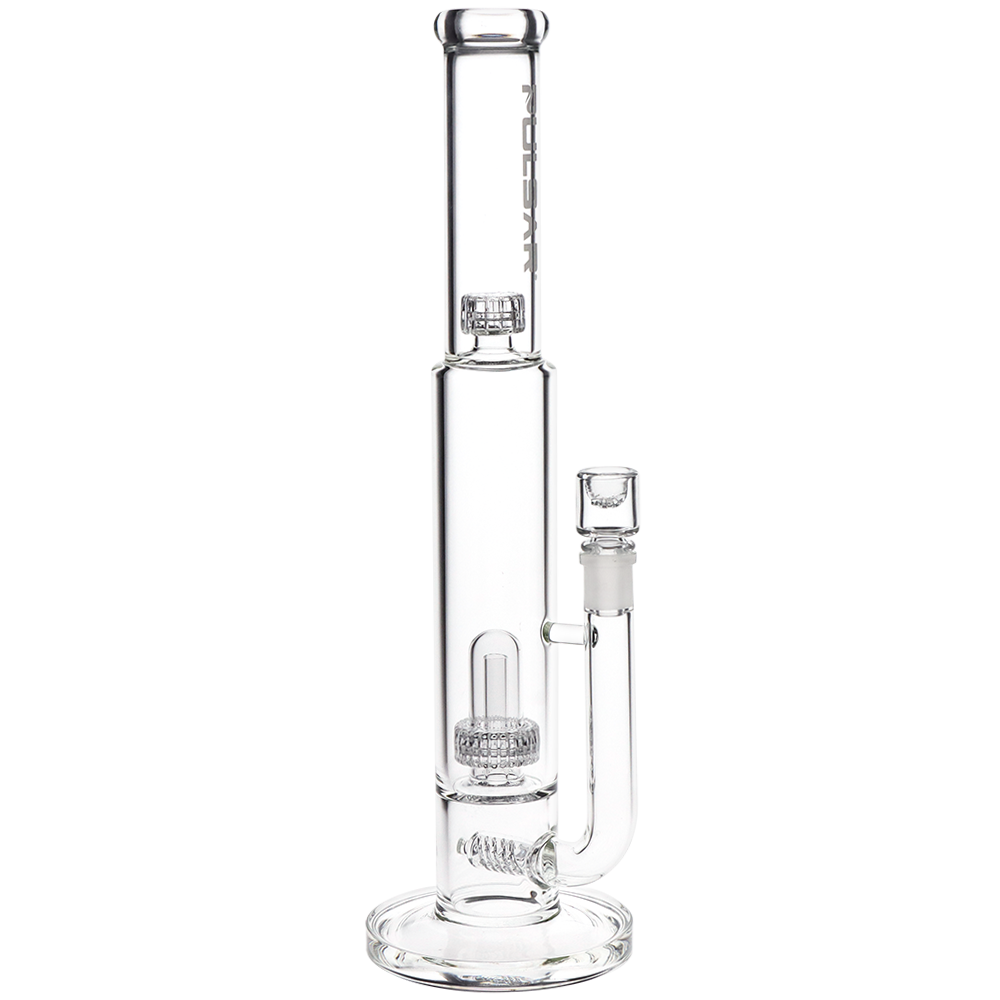Pulsar Matrix Monolith Straight Tube Bong | Front View