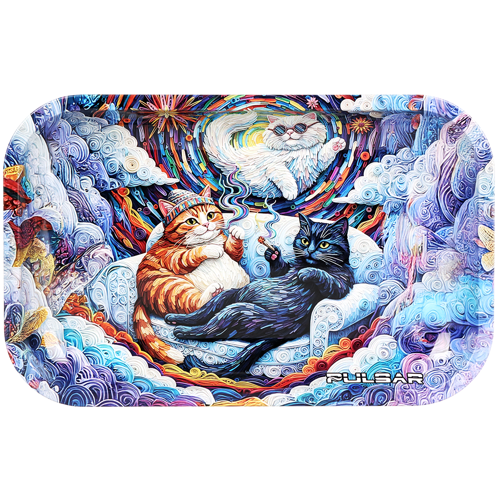 Pulsar Metal Rolling Tray | Couch Cats