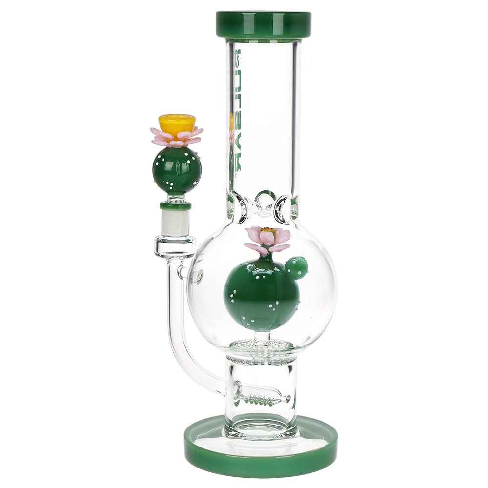 Pulsar Peyote Bloom Bubble Bong | Back View