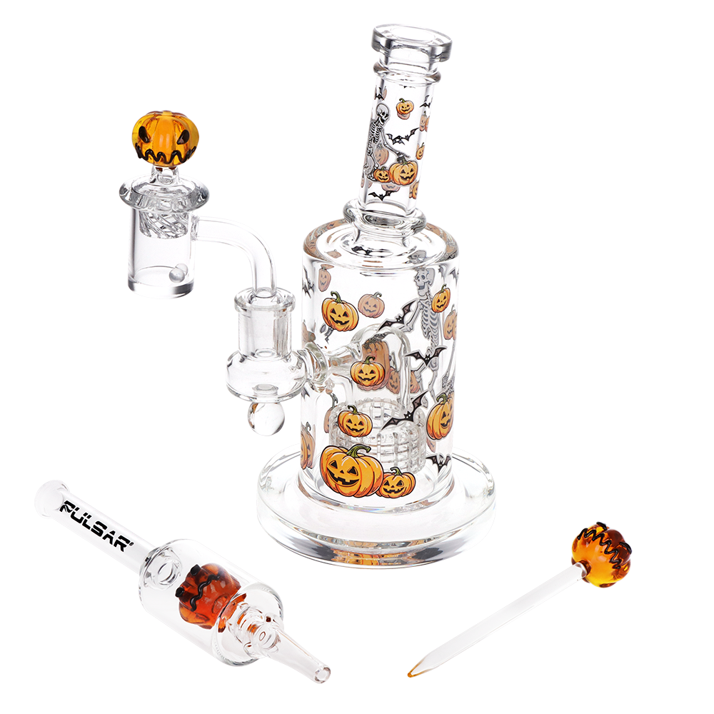 Pulsar Pumpkin Party Dab Rig Set | Group