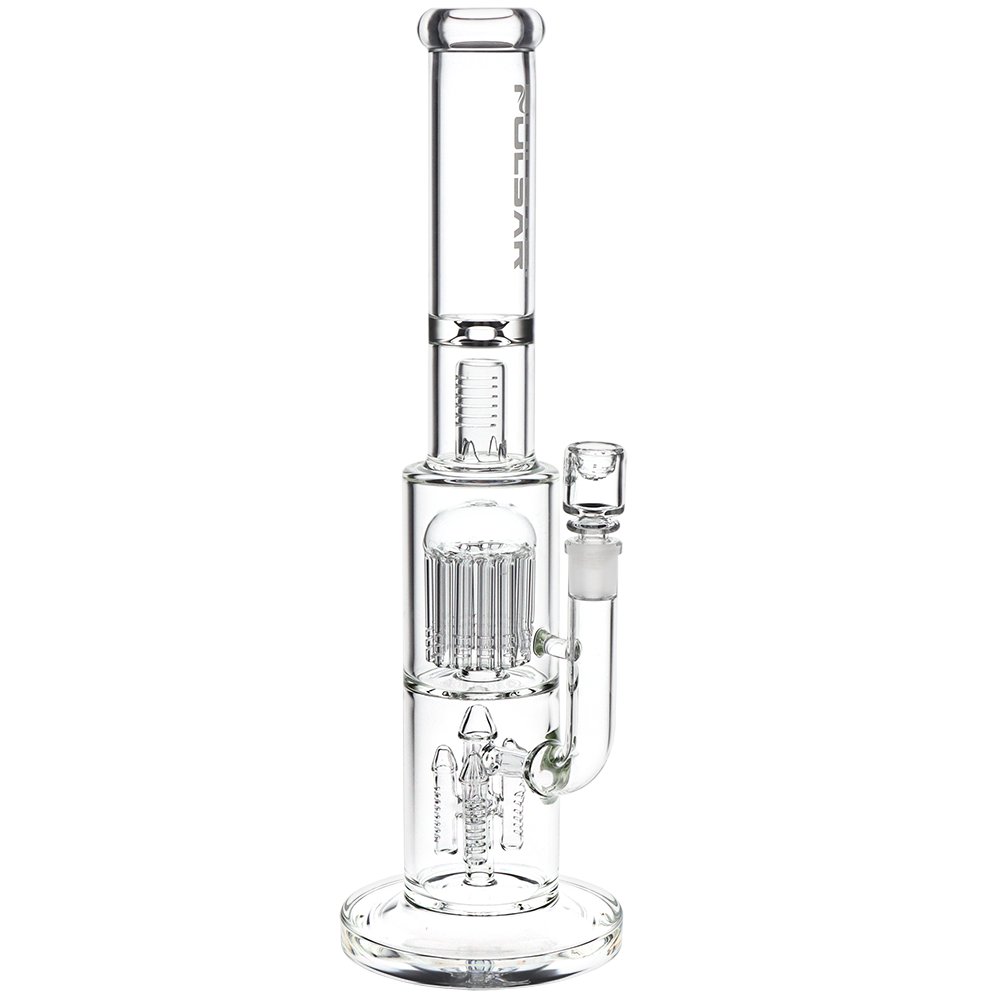 Pulsar Turbo Tower Straight Tube Bong | Front View