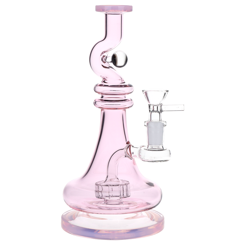 SeshGear Enchanted Tower U-Neck Bong | Frontal Side View