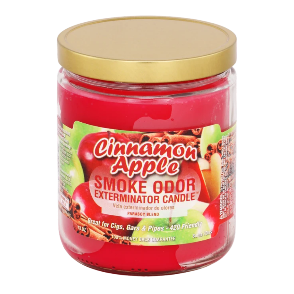 Smoke Odor Exterminator Candle | Cinnamon Apple