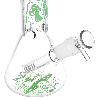SeshGear 420 UFO Visitor Beaker Bong | Base Close View
