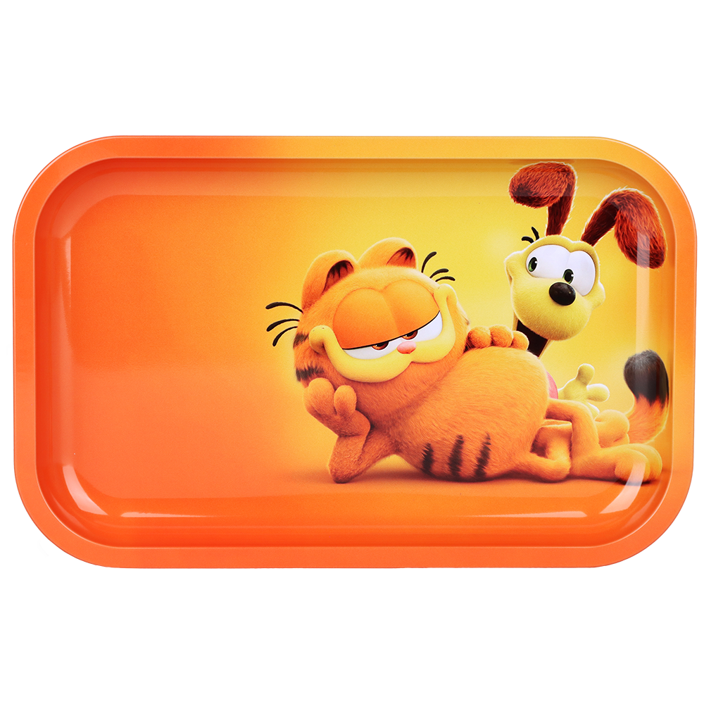 Cigarfield & Roachie Metal Rolling Tray