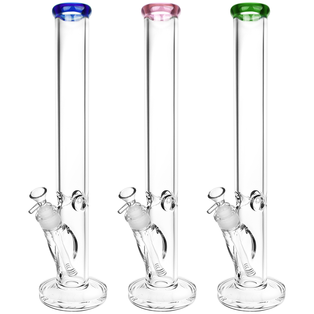 SeshGear Classic Glass Straight Tube Bong | Extra Large Size | Group