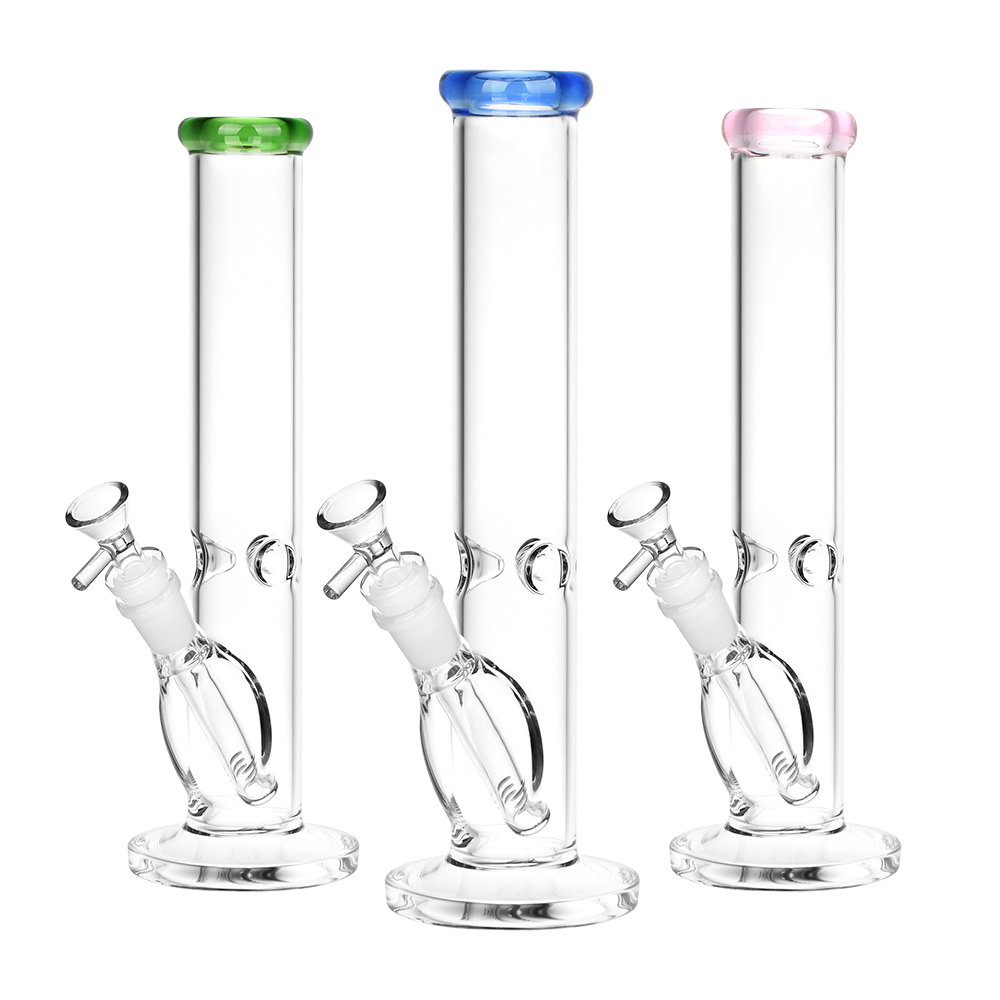 SeshGear Classic Glass Straight Tube Bong | Medium Size | Group
