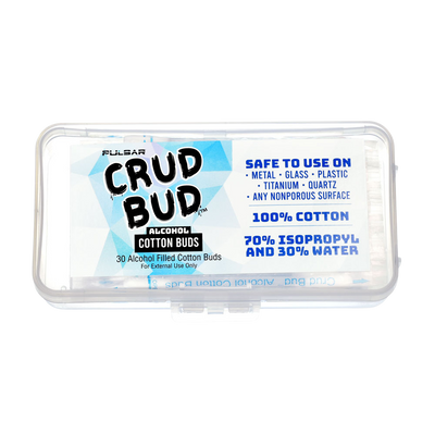 Crud Bud Alcohol Filled Cotton Buds | Packaging