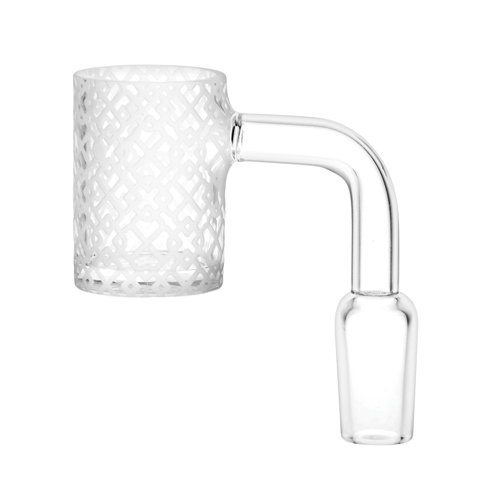 Etched Interlocking Diamonds Banger