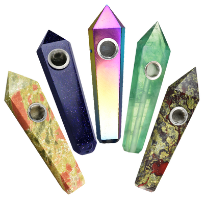 Gemstone Hand Pipe | Group
