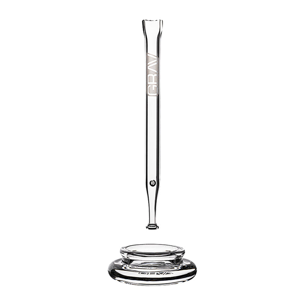 GRAV Quartz Vapor Straw & Dab Dish