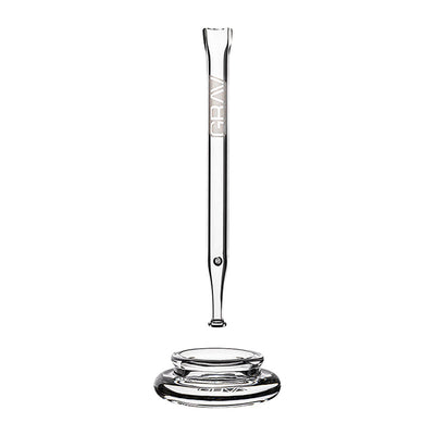 GRAV Quartz Vapor Straw & Dab Dish