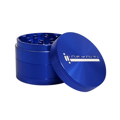 Infyniti Aluminum Grinder | 4pc | 63mm | Blue