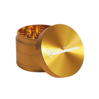 Infyniti Aluminum Grinder | 4pc | 63mm | Gold