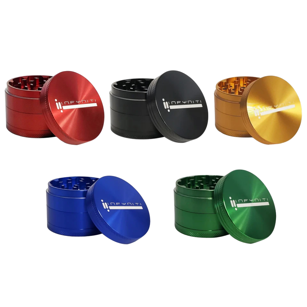 Infyniti Aluminum Grinder | 4pc | 63mm | Group
