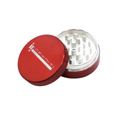 Infyniti Zinc Grinder | 2pc | 56mm | Red