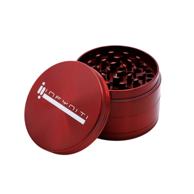 Infyniti Zinc Grinder | 4pc | 63mm | Red