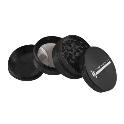 Infyniti Zinc Grinder | 4pc | 75mm | Pieces Spread View