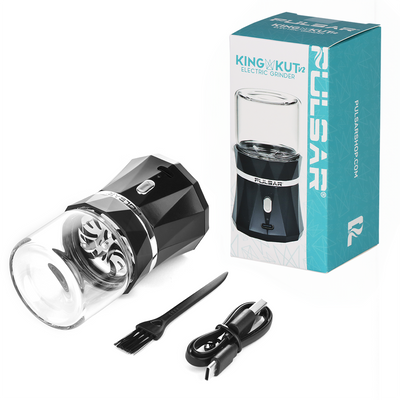 Pulsar King Kut V2 Electric Grinder | Packaging & Contents