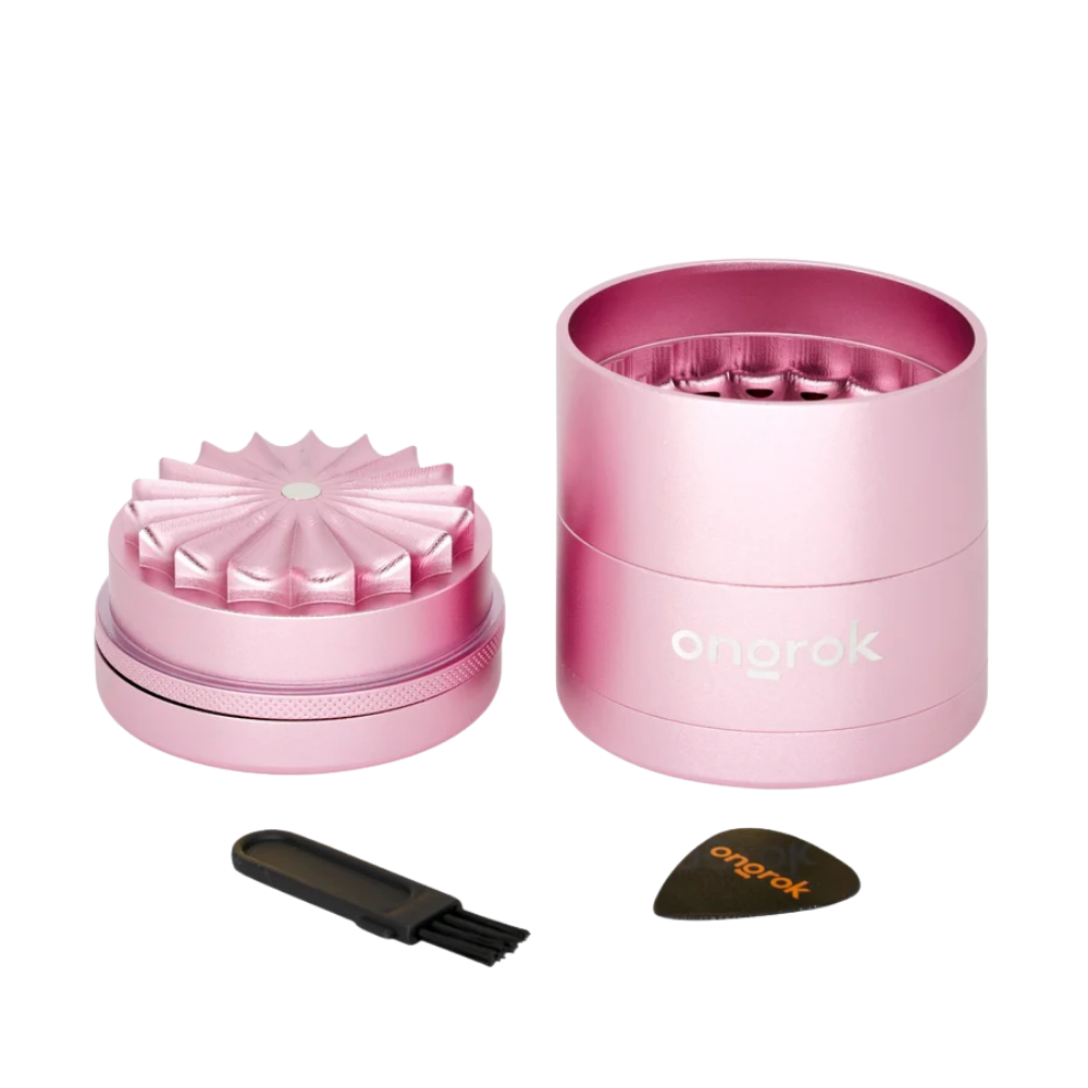 ONGROK Flower Petal Toothless Grinder | 5pc | Pink