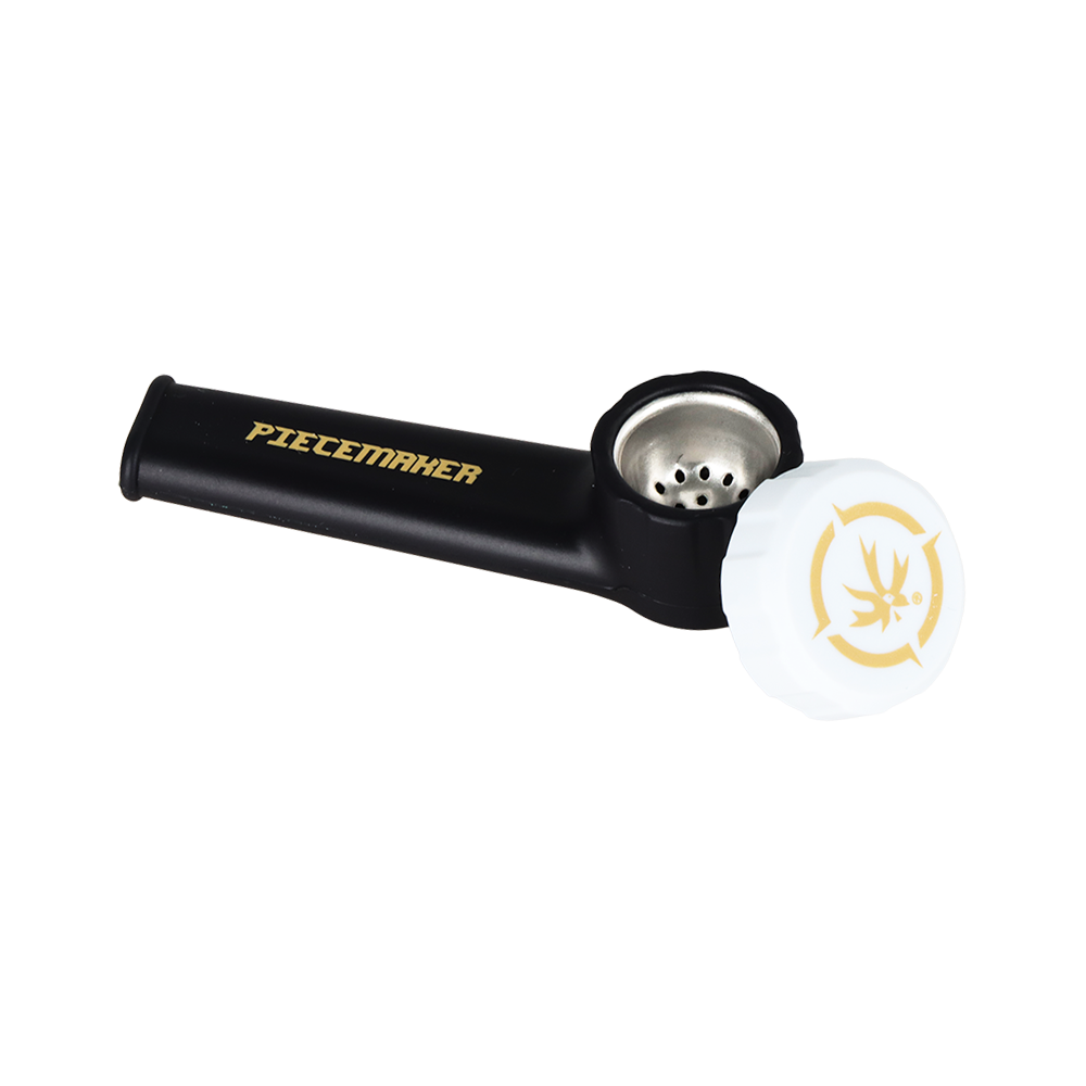 PieceMaker Karma Silicone Hand Pipe | Abyss Black