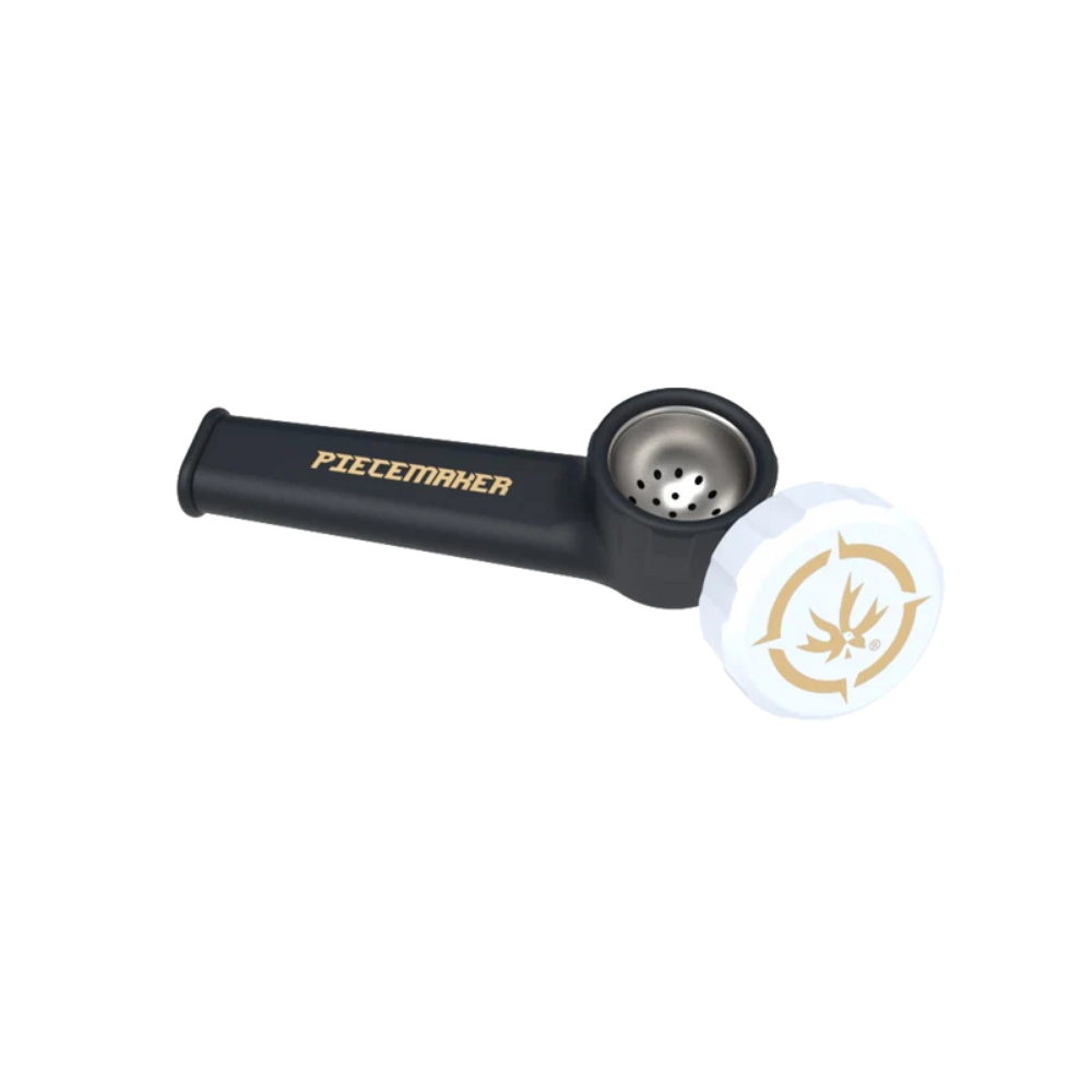 PieceMaker Karma Silicone Hand Pipe | DMP Black