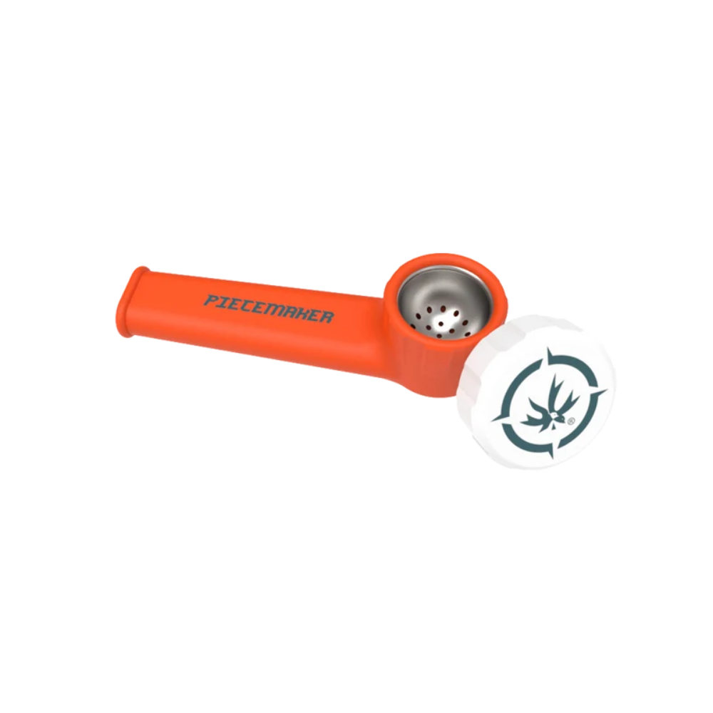 PieceMaker Karma Silicone Hand Pipe | Vice Orange