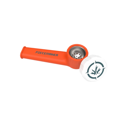 PieceMaker Karma Silicone Hand Pipe | Vice Orange