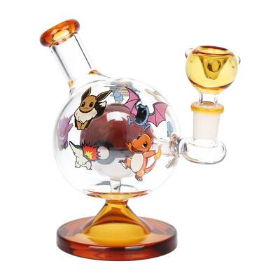 Pocket Monsters Orb Bong | Front View