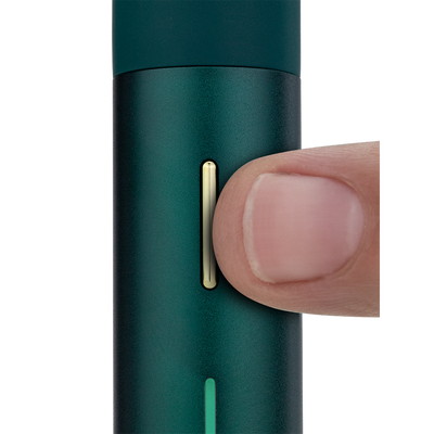 Puffco Pivot Concentrate Vaporizer | Pine | Button View