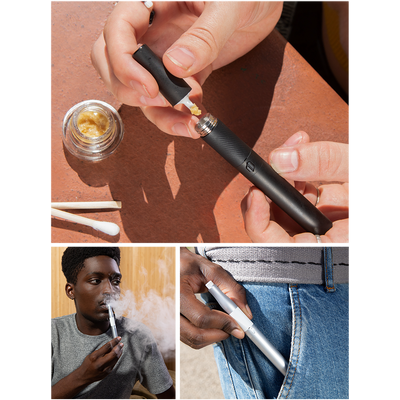 Puffco Plus 3.0 Portable Concentrate Vaporizer | Lifestyle Collage