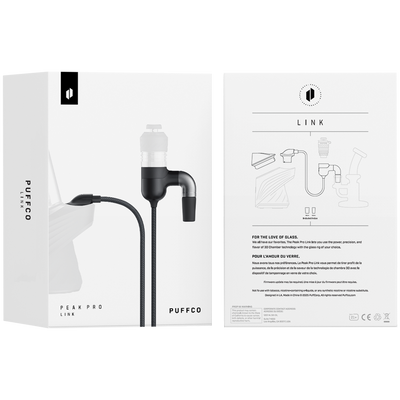 Puffco Peak Pro Link Water Pipe Adapter | Packaging