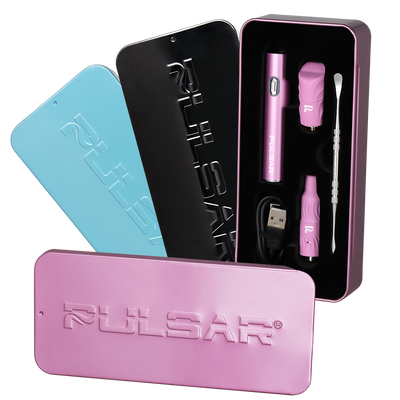 Pulsar 510 Delta 3-in-1 Vaporizer Kit | Metal Travel Tin & Foam Partitions