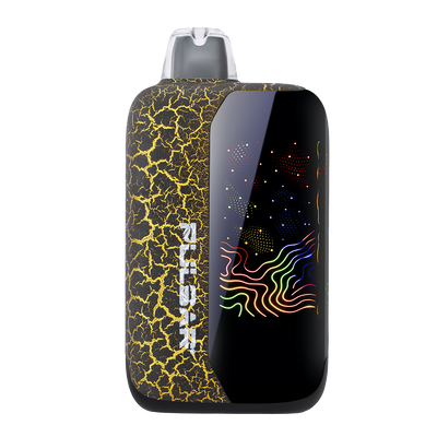 Pulsar 510 DL 6.0 Auto-Draw Vape Bar | Crackle Series | Obsidian Gold