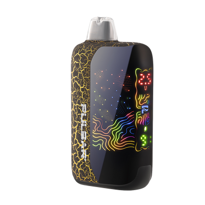 Pulsar 510 DL 6.0 Auto-Draw Vape Bar | Crackle Series | LED Screen Side View