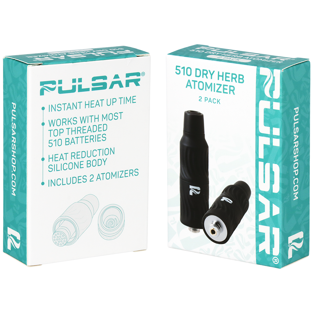 Pulsar 510 Dry Herb Atomizer Set | Packaging