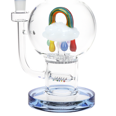 Pulsar Acid Rainbows Bubble Bong | Chamber Close View