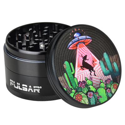 Pulsar Artist Series Grinder | Psychedelic Abduction