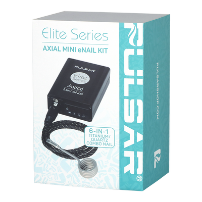 Pulsar Elite Series Axial Mini eNail Kit | Packaging Front View