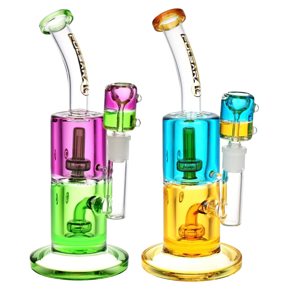 Pulsar Bicolor Glycerin Chugger Bong | Group