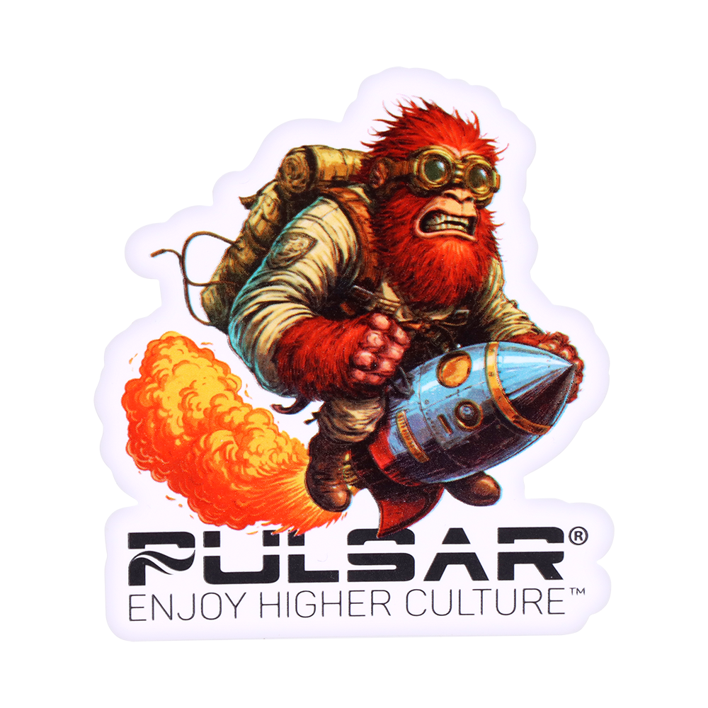 Pulsar Bigfoot Blast Die Cut Sticker